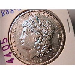 1888-S Morgan Dollar AU50 Semi Key date