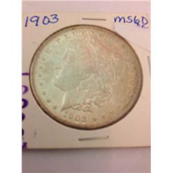 1903 Morgan Dollar, MS-60