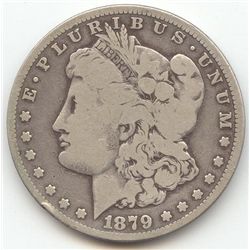 1879-CC MORGAN SILVER DOLLAR
