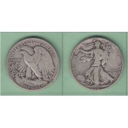 1939-D SILVER HALF DOLLAR F-15