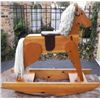 Image 4 : Large Wooden Rocking Horse Adult Size Hand Made