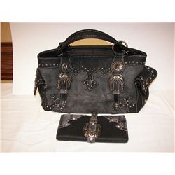 Montana West Handbag and matching wallet,