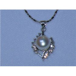 ELITE WHITE PEARL CZ SILVER