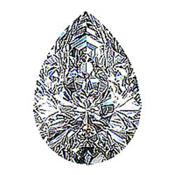 EGL CERT 1.05 CTW PEAR DIAMOND F/SI1