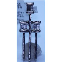 2.90 CTW DIAMOND PENDANT 18K WHITE GOLD