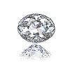 Image 1 : GIA CERT 0.49 CTW OVAL DIAMOND D/VVS1