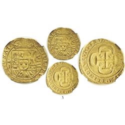 Mexico City, Mexico, cob 8 escudos, 1714J, date on reverse, GRAT in legend on obverse, encapsulated