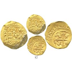 Mexico City, Mexico, cob 4 escudos, (1711-13)J, from the 1715 Fleet.