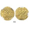 Image 1 : Seville, Spain, 1 escudo, Charles-Joanna, assayer * to right, mintmark S to left, encapsulated NGC A