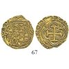 Image 1 : Seville, Spain, 1 escudo, Charles-Joanna, assayer Gothic D to left, mintmark S to right.