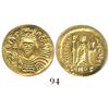 Image 1 : Byzantine Empire, AV solidus, Phocas, 602-610 AD, Constantinople mint, encapsulated ICG MS62.