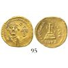 Image 1 : Byzantine Empire, AV solidus, Heraclius, 610-641 AD, Constantinople mint.