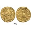 Image 1 : Byzantine Empire, AV solidus, Heraclius, 610-641 AD, Constantinople mint.