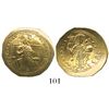 Image 1 : Byzantine Empire, AV histamenon nomisma (scyphate), Constantine X, 1059-67 AD, Constantinople mint.