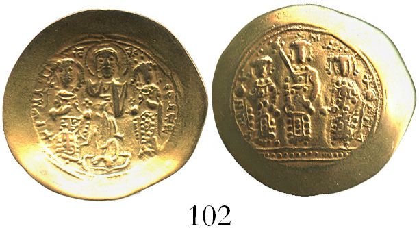 Byzantine Empire, AV histamenon nomisma (scyphate), Romanus IV, 1067-1071 AD, Constantinople mint.