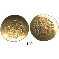 Byzantine Empire, AV histamenon nomisma (scyphate), Romanus IV, 1067-1071 AD, Constantinople mint.