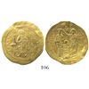 Image 1 : Byzantine Empire, AV hyperpyron (scyphate), John II Comnenus. 1118-1143 AD, Thessalonica mint.