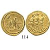 Image 1 : Thrace, Koson, AV stater, probably issued for Brutus for the Civil War, 50-40 BC.
