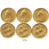 Image 1 : Lot of 3 Sydney, Australia, sovereigns, Victoria (jubilee head), various dates: 1888 and 1889 (2).