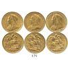 Image 1 : Lot of 3 Sydney, Australia, sovereigns, Victoria (veiled head), various dates: 1893, 1894 and 1900.