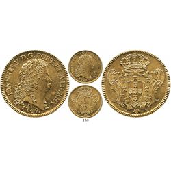 Brazil (Rio mint), 6400 reis, Joao V, 1749-R.