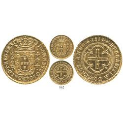 Brazil (Bahia mint), 4000 reis, Joao VI, 1811, date between flowers.