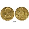Image 1 : Brazil, 10000 reis, Pedro II ("admiral" bust), 1847.