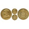 Image 1 : Brazil, 10000 reis, Pedro II ("admiral" bust), 1848/7, unlisted overdate.