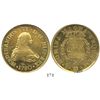 Image 1 : Santiago, Chile, bust 8 escudos, Ferdinand VI, 1750J, encapsulated NGC MS 62, from the Luz (1752), i