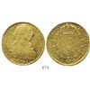 Image 1 : Santiago, Chile, bust 8 escudos, Charles IV (bust of Charles III), 1791DA.