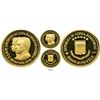 Image 1 : Equatorial Guinea, plain-edge cameo proof piedfort 10,000 bipkwele, 1979 Spanish royal visit (struck