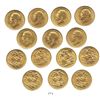 Image 1 : Lot of 7 South Africa sovereigns, George V, various dates: 1925 (2), 1927, 1928 (2), 1929 and 1931.