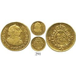 Seville, Spain, bust 1/2 escudo, Charles III, 1788C.
