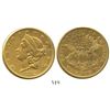 Image 1 : USA (Carson City mint), $20 (double eagle) coronet Liberty, 1872-CC.