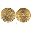 Image 1 : USA (San Francisco mint), $20 (double eagle) coronet Liberty, 1898-S.