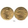 Image 1 : USA (San Francisco, mint), $20 (double eagle) St. Gaudens, 1914-S, encapsulated NGC MS 62.