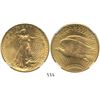 Image 1 : USA (Philadelphia mint), $20 (double eagle) St. Gaudens, 1924, encapsulated NGC MS 62.