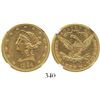 Image 1 : USA (San Francisco mint), $10 (eagle) coronet Liberty, 1886-S, encapsulated NGC AU 50.