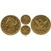 Image 1 : USA (Charlotte mint), $5 (half eagle) coronet Liberty, 1852-C.