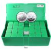 Image 1 : Original green-plastic "monster box" (500 pieces) of USA (West Point mint), $1 Liberty (American Eag