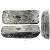 Image 1 : Large silver ingot, 76 troy pounds, fineness 2360/2400, dated (165)2), from the Maravillas (1656).