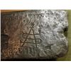 Image 3 : Large silver ingot, 76 troy pounds, fineness 2360/2400, dated (165)2), from the Maravillas (1656).