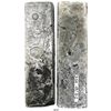 Image 1 : Neatly formed silver ingot, 1922 grams, about 98.5% fine, with stamps of the Zeeland chamber of the 