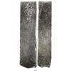 Image 1 : Neatly formed silver ingot, 1967 grams, about 98.5% fine, with stamps of the Amsterdam chamber of th