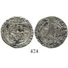 Image 1 : Mexico City, Mexico, 1 real, Charles-Joanna, "Late Series," assayer L to left, mintmark M to right.