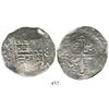 Image 1 : Mexico City, Mexico, cob 8 reales, 1621D, Fisher tag and certificate missing.