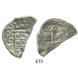 Mexico City, Mexico, cob 4 reales, (16)20(D), Grade 3.