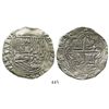 Image 1 : Potosi, Bolivia, cob 8 reales, Philip II, assayer B (5th period), Grade 1, ex-Hebert.