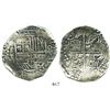 Image 1 : Potosi, Bolivia, cob 8 reales, 1619T, choice Grade 1.