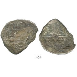 Potosi, Bolivia, cob 8 reales, (16)19T, Grade 2.